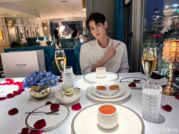 ▲▼網紅還原交往田栩寧時間線　同遊哈爾濱「不知新歡懷孕」。（圖／翻攝自微博／九成美my）