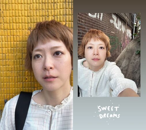 ▲▼野田妹現蹤台北！　上野樹里頂「橘髮新造型」出沒忠孝新生。（圖／翻攝自Instagram／_juri_art_）
