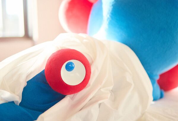 「脈脈」眼睛有張開呦！（取自大阪世博官網）