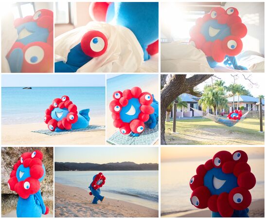 「脈脈」寫真集照片搶先看。（取自大阪世博官網）