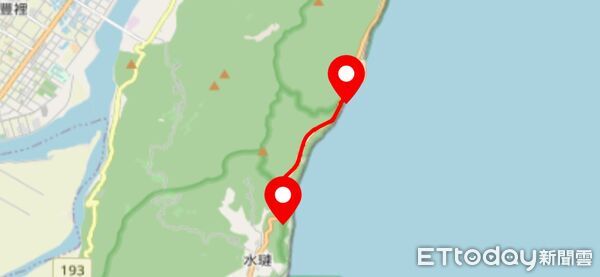 ▲台11線跳浪隧道群實施防災演練路段示意圖。（圖／公路局提供）