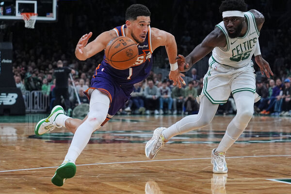 ▲鳳凰城太陽布克（Devin Booker）。（圖／達志影像／美聯社）