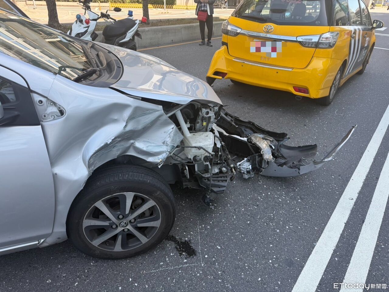 邊開車邊吸喪屍煙彈!新北21歲男撞計程車 下車眼神渙散被逮