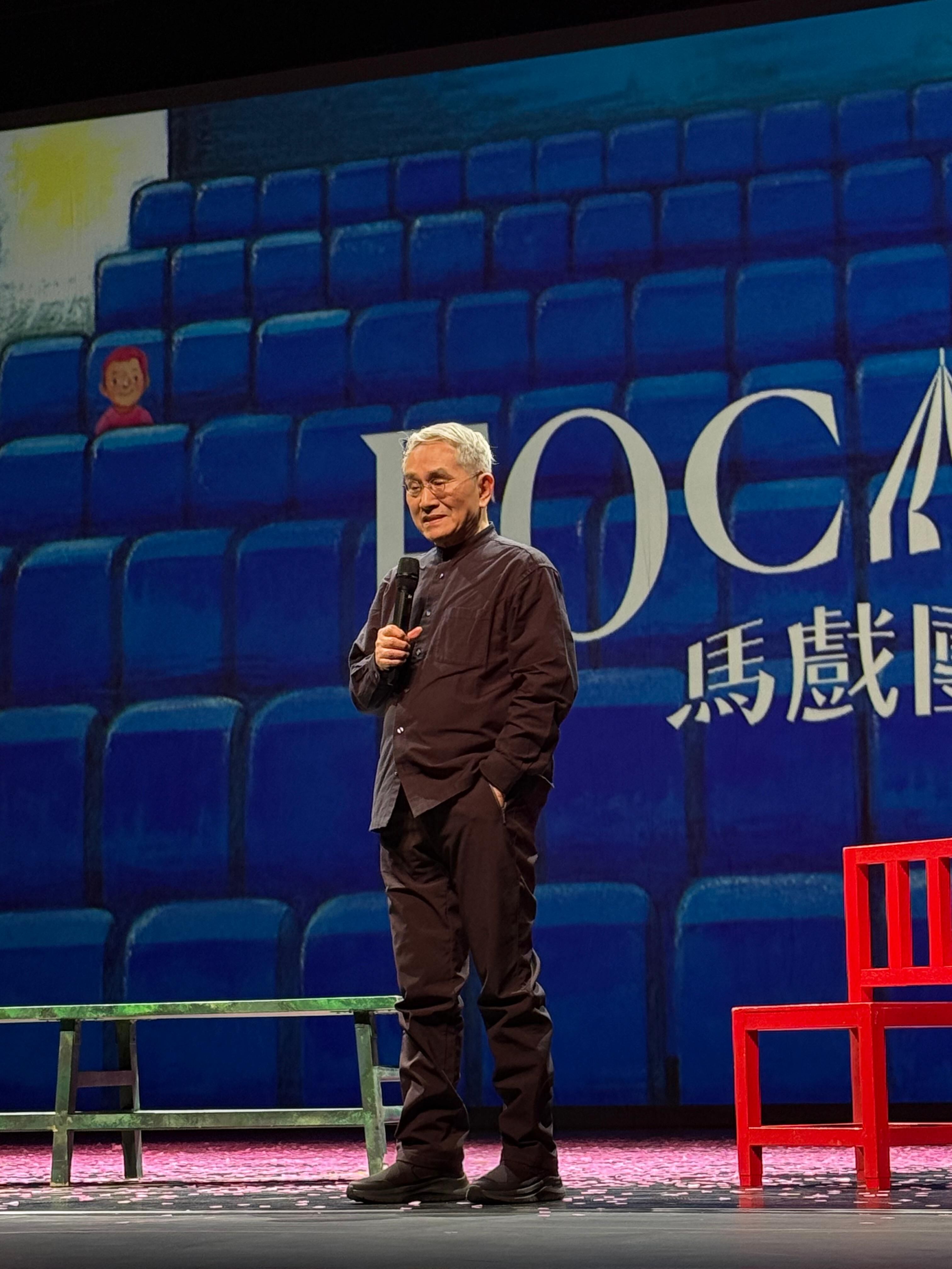 ▲林青霞現身力挺林懷民與FOCASA馬戲團的《幾米男孩的100次勇敢》。（圖／FOCASA提供）