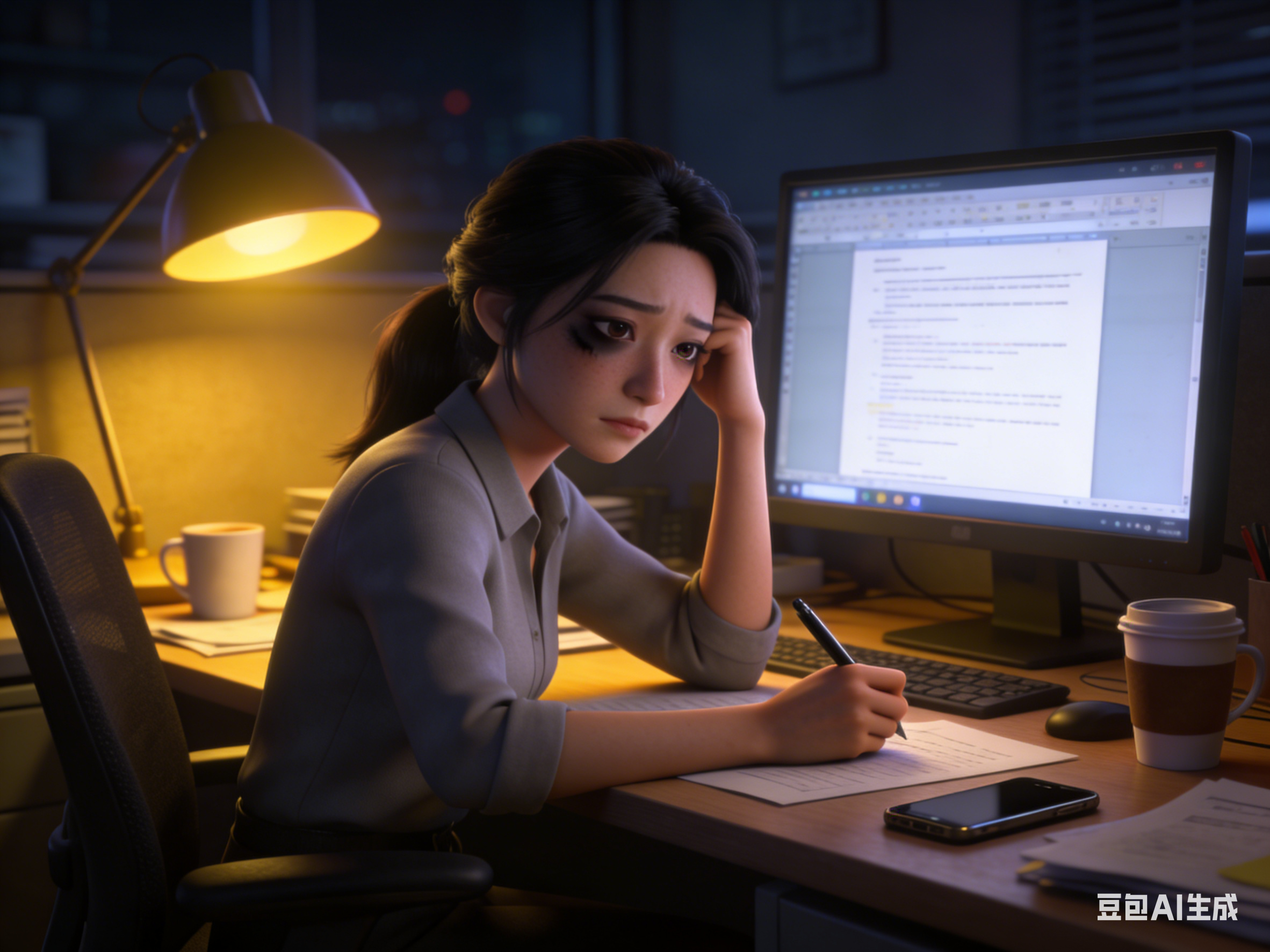 ▲▼熬夜跟睡眠不足哪個更傷身。（AI協作示意圖／記者廖翊慈製作，經編輯審核）