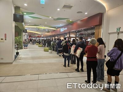 LOPIA排隊「看不到盡頭」超瘋狂　台南三井Outlet二期首日試營運
