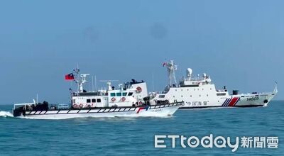 中國海警連續2天侵擾金門海域　海巡1對1併航監控強勢驅離