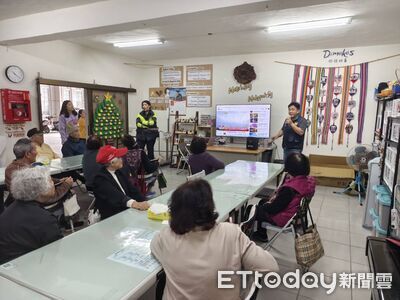 守護高齡安全　成功分局走入長光文化健康站宣導