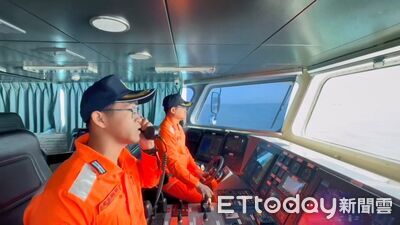 中國海警船四艘編隊闖金門限制水域 海巡即時監控對峙2小時