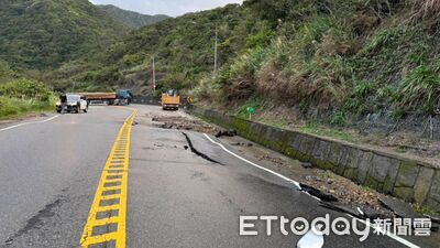 快訊／瑞芳台2線86.5K自來水管爆裂　「路面掏空」雙向封閉搶修