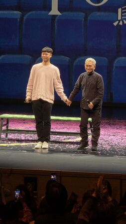 ▲林青霞現身力挺林懷民與FOCASA馬戲團的《幾米男孩的100次勇敢》。（圖／FOCASA提供）