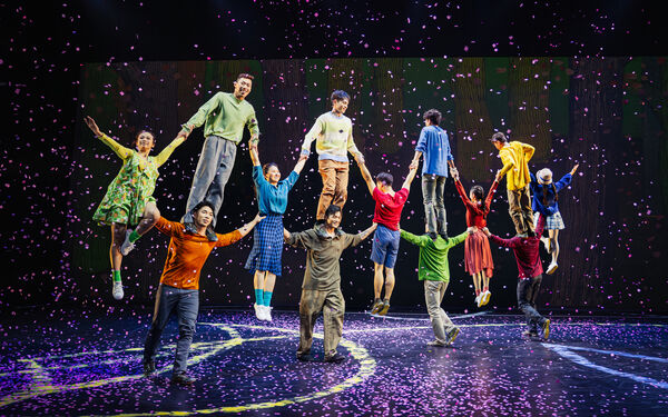 ▲林青霞現身力挺林懷民與FOCASA馬戲團的《幾米男孩的100次勇敢》。（圖／FOCASA提供）