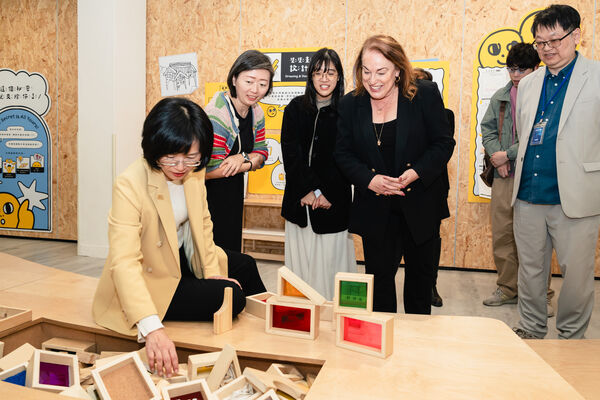 ▲▼民進黨立委、新北市長參選人蘇巧慧邀國際遊戲協會主席參訪國家兒童未來館。（圖／蘇巧慧辦公室提供）