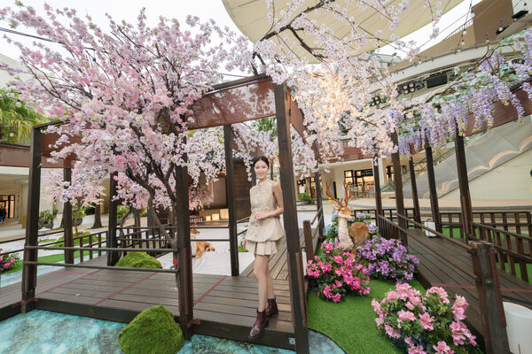 ▲三井林口春天造景。（圖／業者提供）