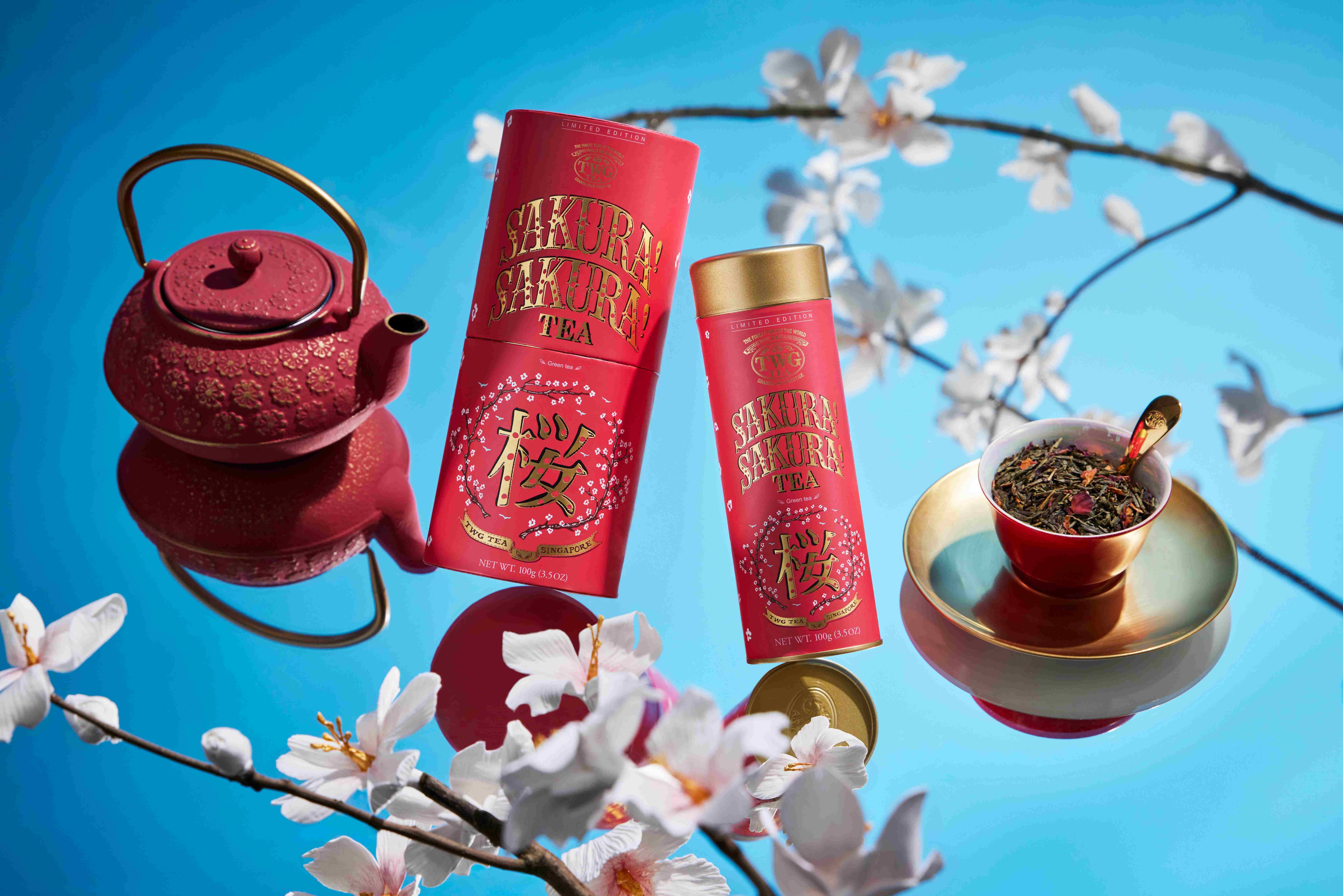 ▲TWG推出充滿春日氣息的「櫻之頌！茗茶」。（圖／品牌提供）