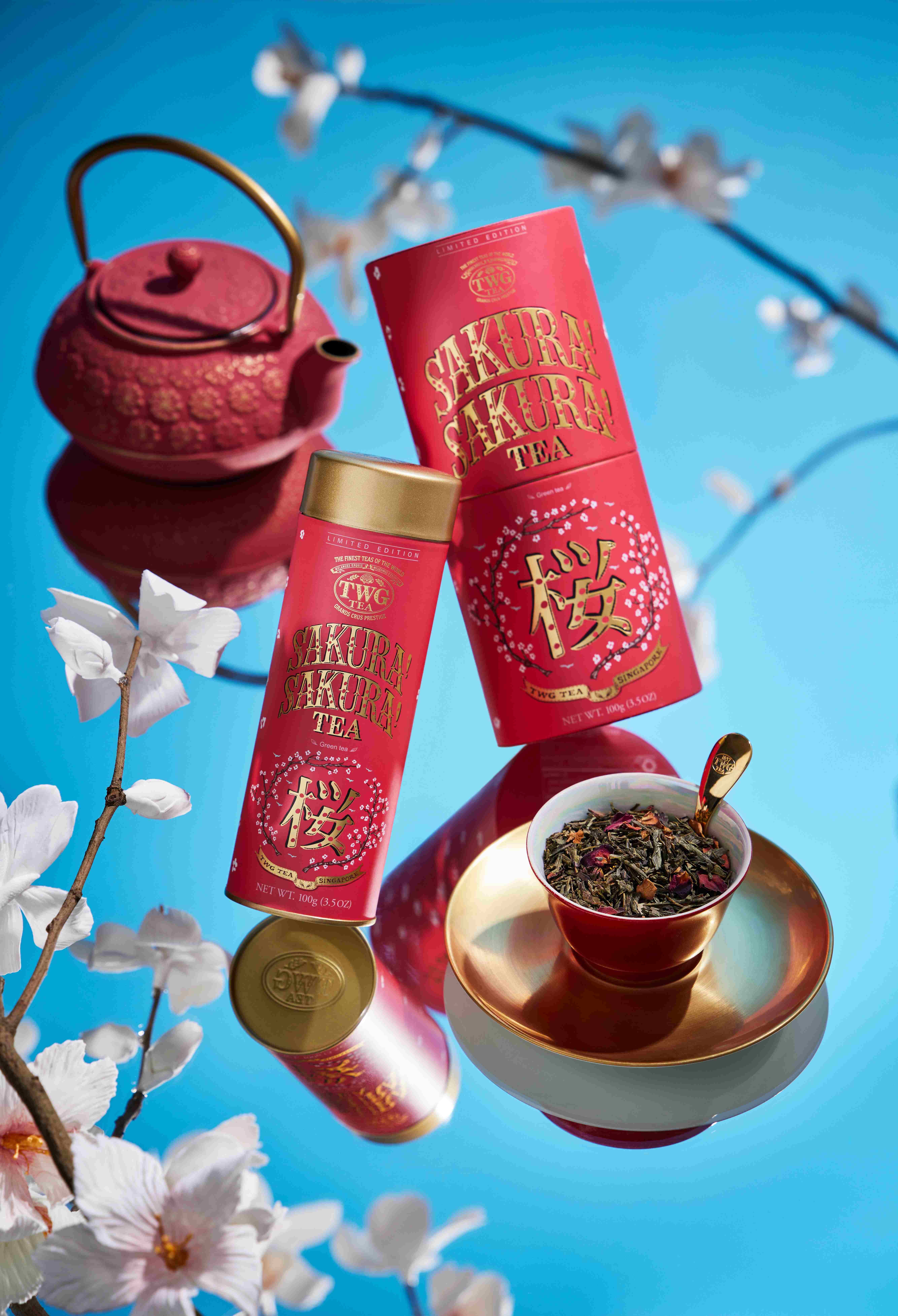 ▲TWG推出充滿春日氣息的「櫻之頌！茗茶」。（圖／品牌提供）