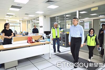 貢寮管線破裂影響基隆供水　謝國樑赴台水關切搶修進度