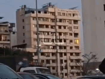 以軍狂轟黎巴嫩！　貝魯特「整棟高樓炸毀」倒塌畫面曝