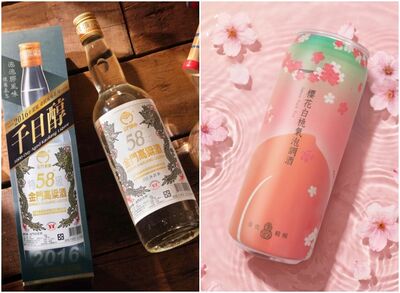 金高千日醇推特殊陳化「泡泡膠風味」　臺虎櫻花白桃好春天