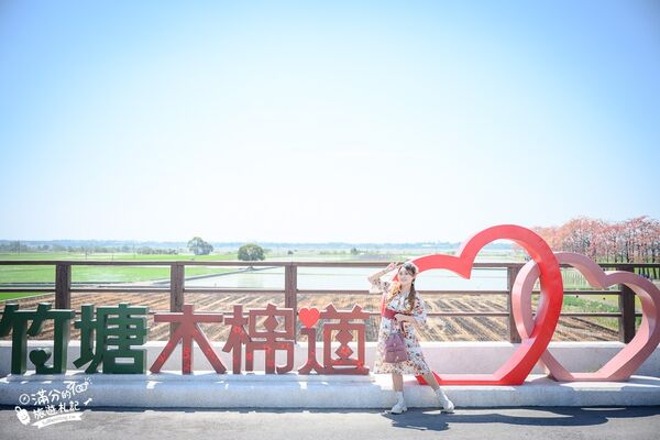 ▲▼竹塘木棉花道。（圖／部落客滿分的旅遊札記授權提供）