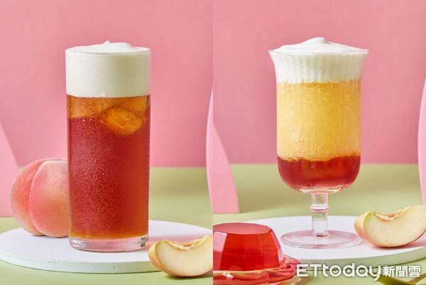 ▲▼有飲首度推出「蜜桃來襲」水蜜桃系列。（圖／有飲提供）