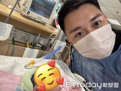 最強助選員報到！蔡宗豪登記日喜迎愛女　笑喊：真的太會選時間