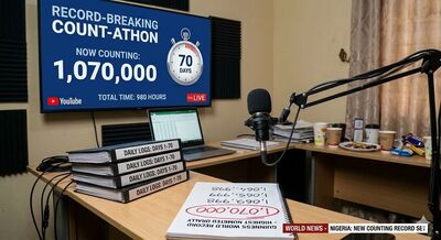 每天數14小時！她花70天數到107萬　打破金氏世界紀錄