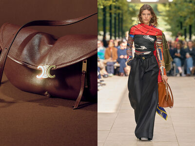 CELINE話題半月包變小更燒！春夏重點一次看　繽紛絲巾打造巴黎日常