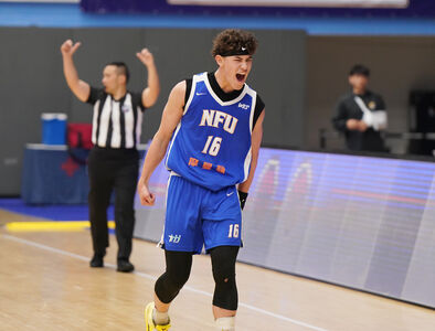 擺脫慘敗陰霾！菜鳥「松山雙星」合砍40分　虎科大30分痛擊臺藝大