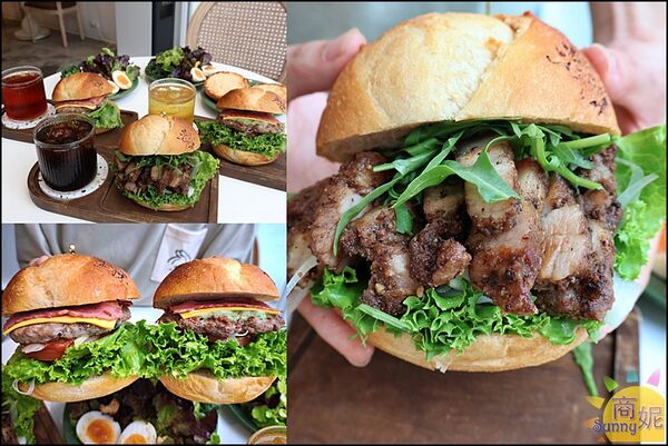 ▲▼L&rsquo;espace老陳小圓法漢堡專賣店。（圖／部落客商妮吃喝遊樂授權提供）