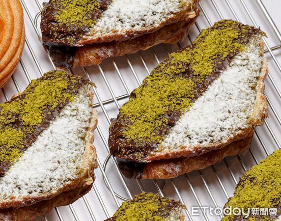 ▲杜拜巧克力可頌熱銷「晶華加班提升產量」　線上預購免排隊。（圖／晶華提供）