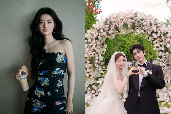 ▲▼《愛你》徐若晗遭爆「片場臭臉催工作人員」。（圖／翻攝自微博／徐若晗cici、電視劇愛你）