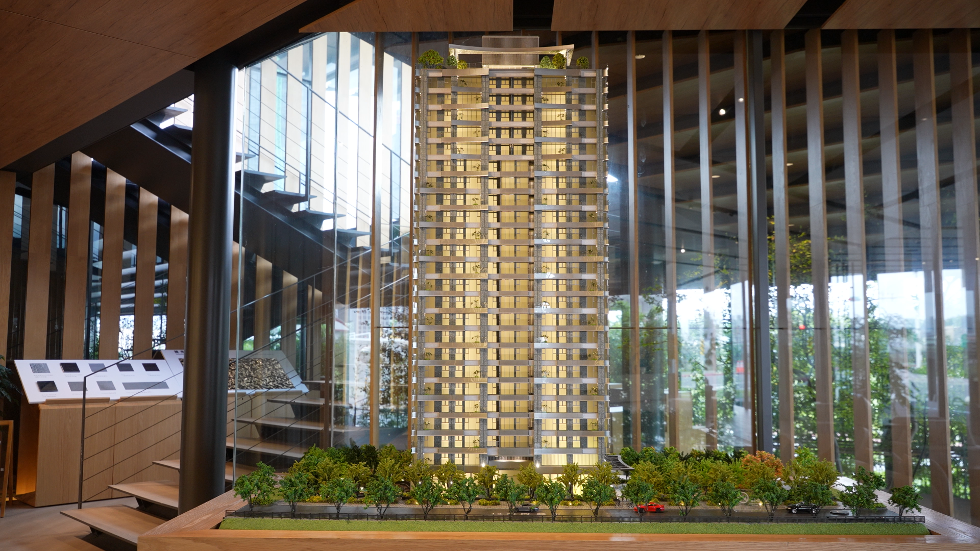 ▲▼遠雄明玥,遠雄泱玥,接待中心,北士科,景觀水岸。（圖／記者姜國輝攝）