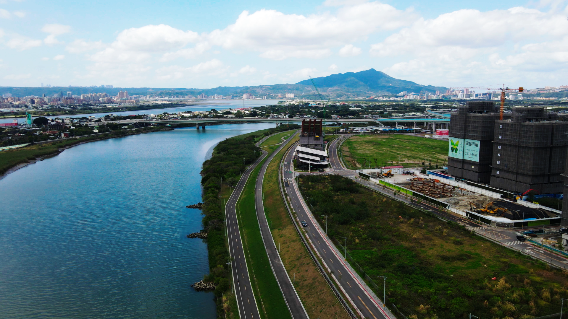 ▲▼北士科,景觀水岸,遠雄商舟。（圖／記者姜國輝攝）