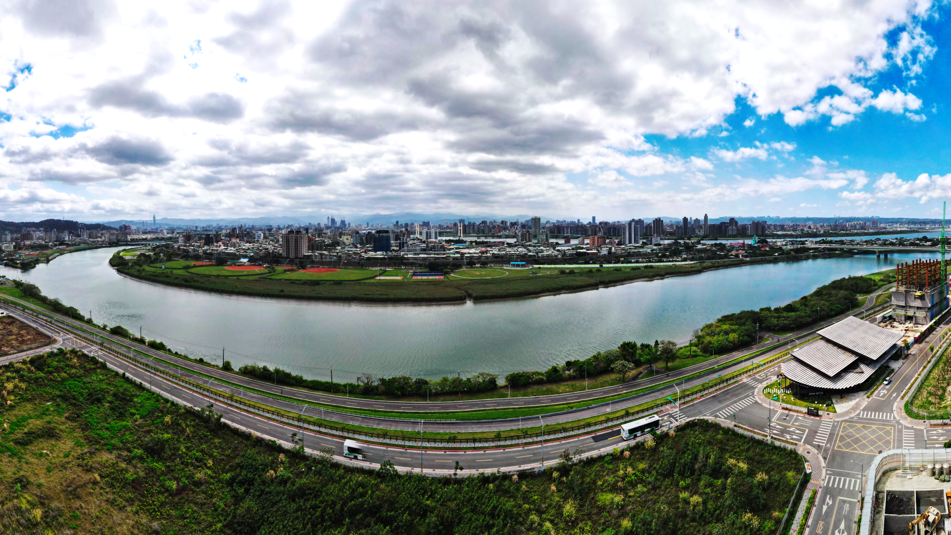 ▲▼北士科,景觀水岸,遠雄商舟。（圖／記者姜國輝攝）