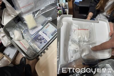 竹市警攻販毒據點逮4人！扣400克毒品、現金16萬　女主嫌還兼網拍