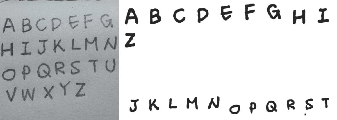 ▲▼AI,手寫字,專屬字體。（圖／記者楊智雯攝）