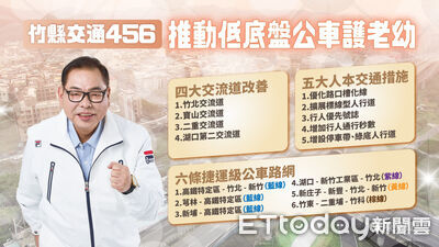 打造順暢通勤！陳見賢提「竹縣交通456」　升級交通新藍圖