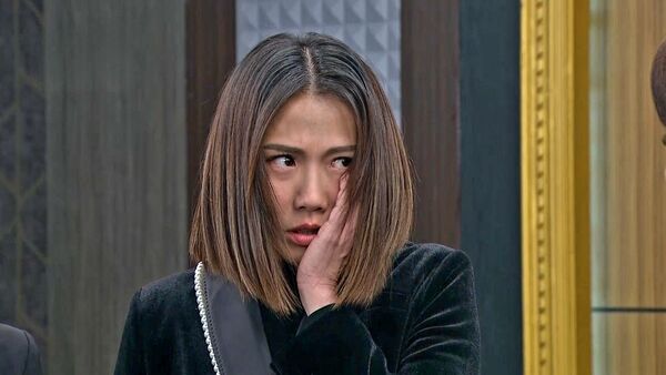 ▲大牙在《百味人生》與陳謙文的不倫戀情東窗事發。（圖／三立提供）