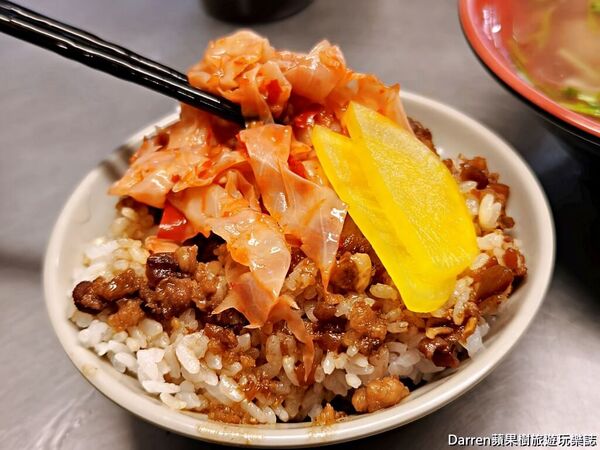 ▲▼阿金老圓環魯肉飯。（圖／DARREN蘋果樹旅遊玩樂誌授權提供）