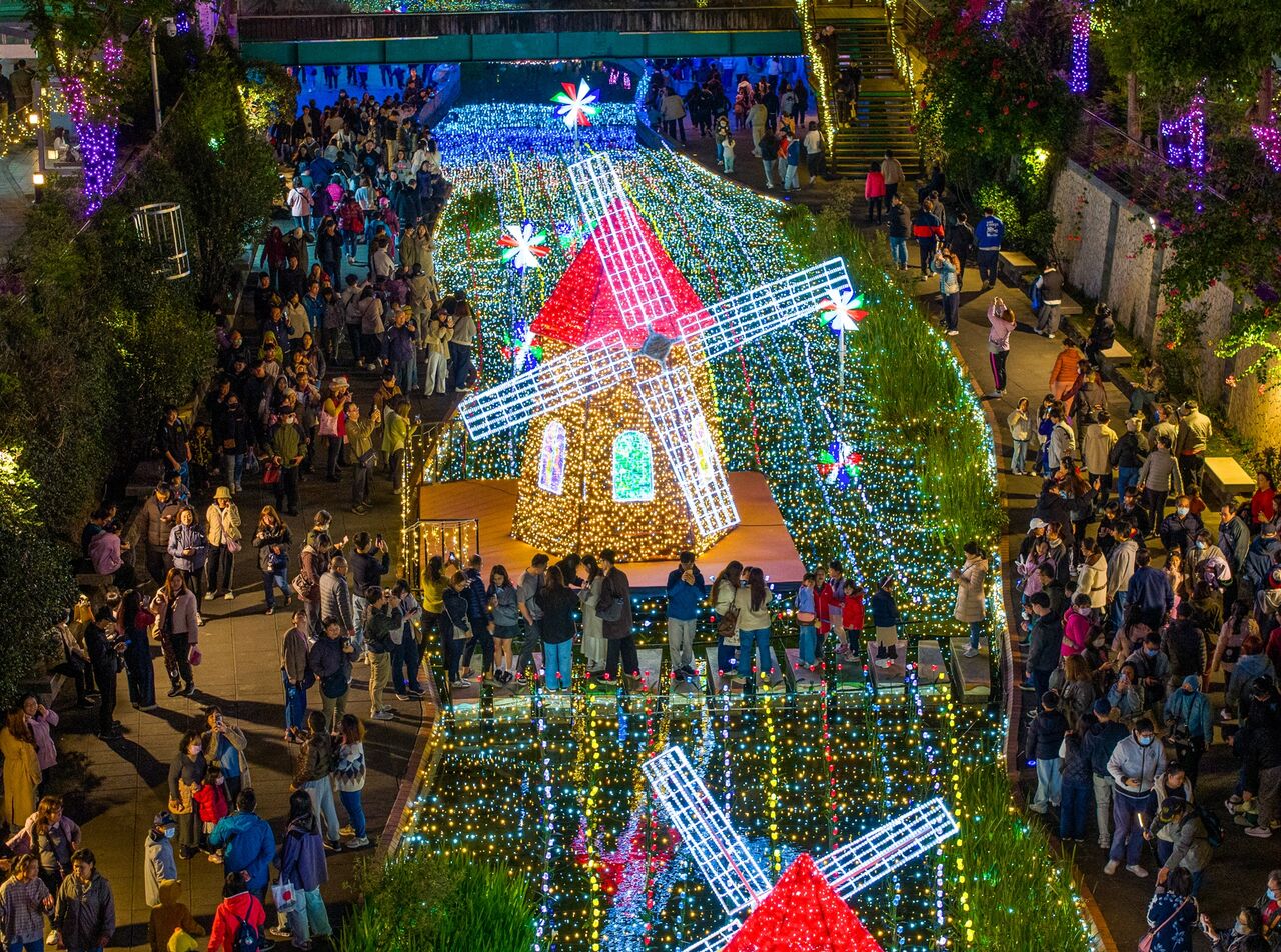 搶拍熱潮!新北中港光雕展2週破58萬人 週末出遊打卡首選