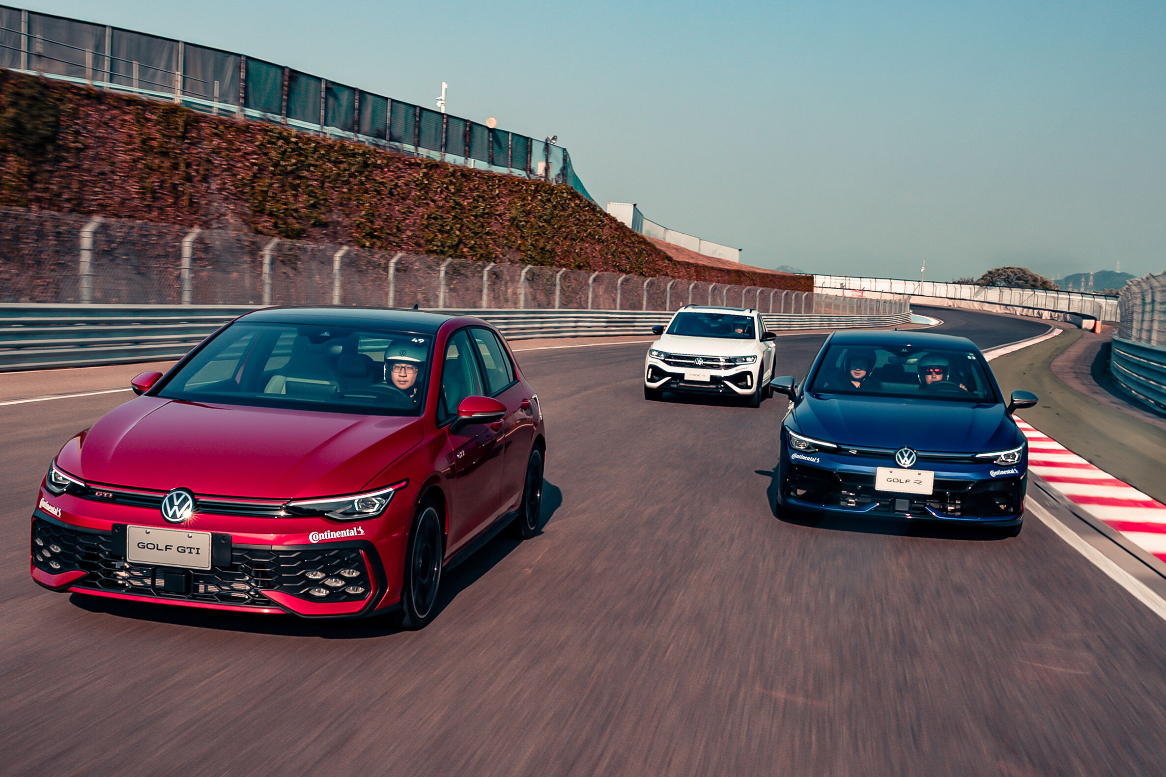 ▲福斯性能軍團麗寶賽車場開跑！高人氣車款全員到齊。（圖／翻攝自福斯、記者徐煜展攝）