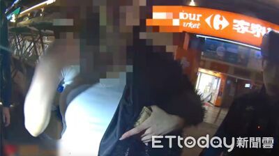 不爽男友搭訕妹子...她路邊亂踹波及夫妻檔　當街又吵翻