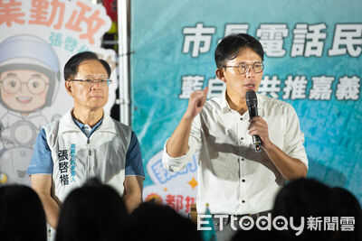 張啓楷三廟口開講　推「商圈2+4」振興嘉義經濟