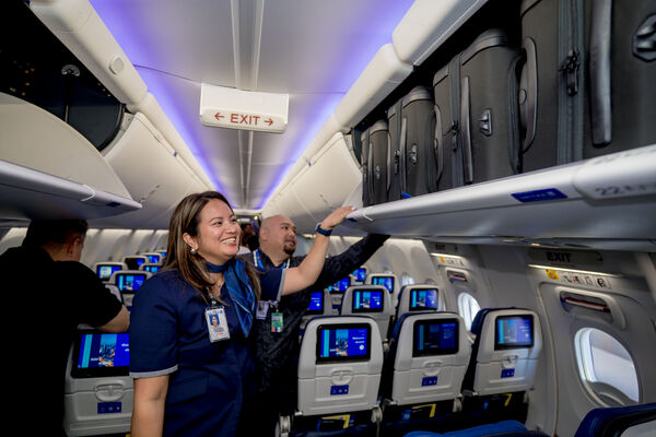 ▲▼聯合航空最新波音 737 MAX 8 機型。（圖／業者提供）