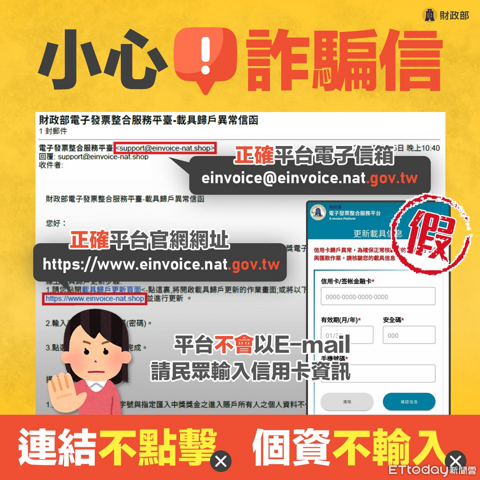 假中獎真盜刷!輸入資料慘賠4萬沒了 金門警籲勿點可疑連結