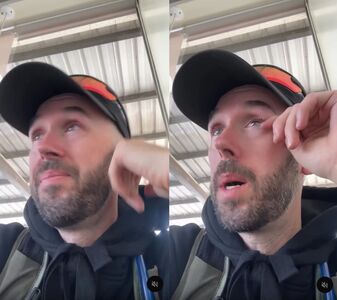 澳洲男環台哭不停！　坐超商淚崩告白：台灣人讓我重新找回自信