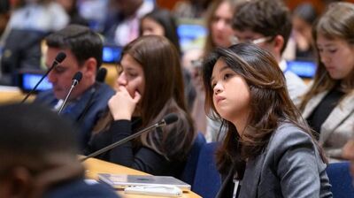 17歲女高生代表台灣登聯合國論壇　「返台狂包場」背後藏超暖原因