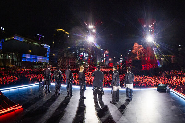 ▲▼BTS THE COMEBACK 演唱會 。（圖／Netflix提供）