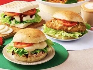 ▲▼連鎖早午餐「Q Burger」首度攜手世界麵包冠軍「吳寶春師傅」推出限量手作佛卡夏系列。（圖／Q Burger提供）